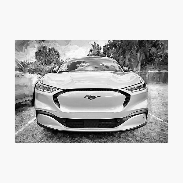 Artikelvorschau, 2024 Cyber Orange Ford Mustang Mach E Crossover X124 entworfen und verkauft von RichFrancoCars.