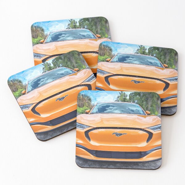 Item preview,  2024 Cyber Orange Ford Mustang Mach E Crossover X125 designed and sold by RichFrancoCars.