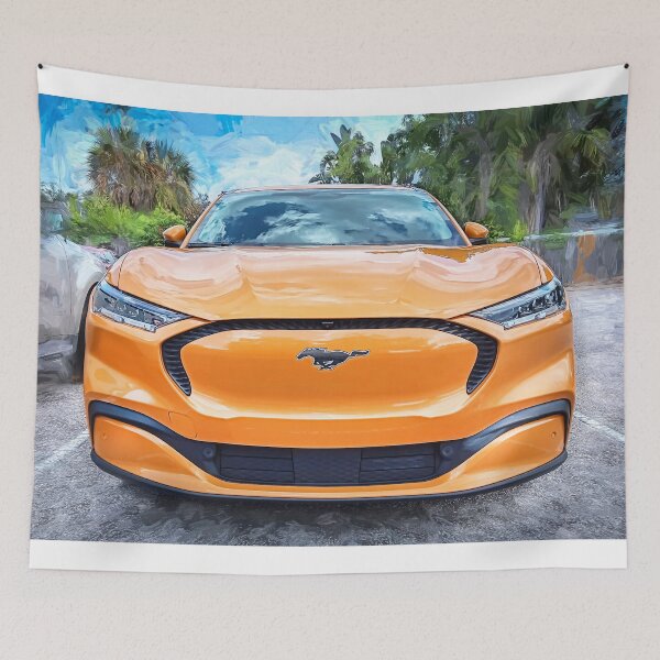 Item preview,  2024 Cyber Orange Ford Mustang Mach E Crossover X125 designed and sold by RichFrancoCars.