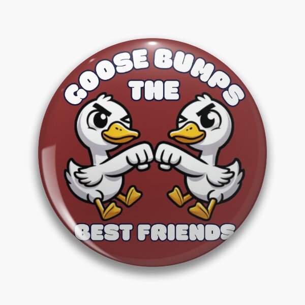 Item preview, Funny Goose Best Friends Design – Goose Bumps Fist Bump Art designed and sold by TheRamesCo.