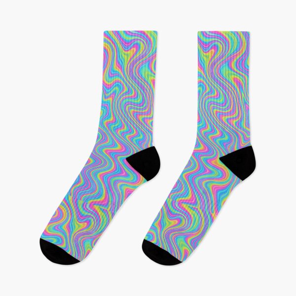 Item preview, Holographic Rainbow Swirl Illusion Pattern designed and sold by weirdfishes123.