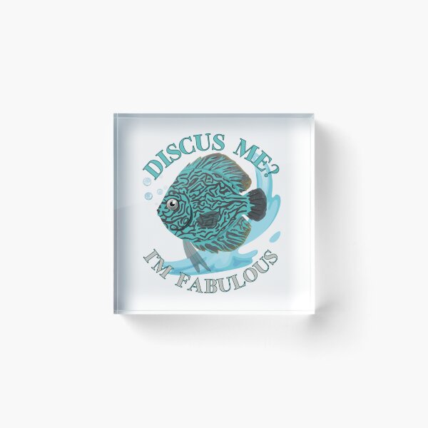 Item preview, Discus Me? I’m Fabulous – Funny Discus Fish Design designed and sold by RUNO LAB.