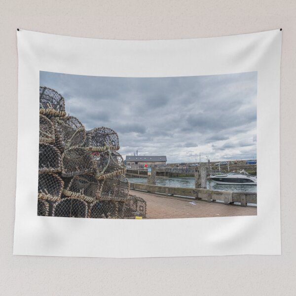 Item preview, Crab and lobster pots on the quayside designed and sold by yackers1.