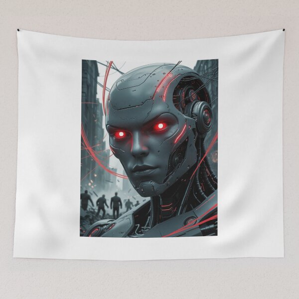 Item preview, AI Havoc – Machines Unleashed designed and sold by smitke.