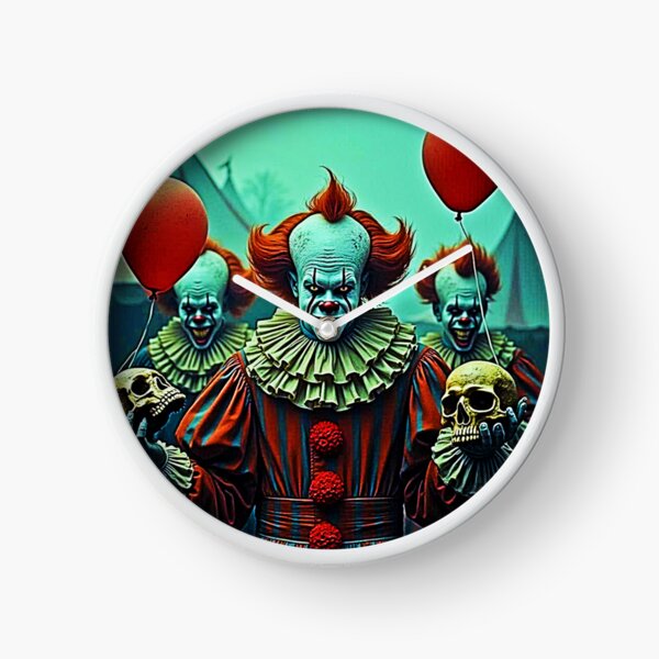 Item preview, Creepy Clown Horror Scene Design designed and sold by Health And Fitness Posts e-Store.