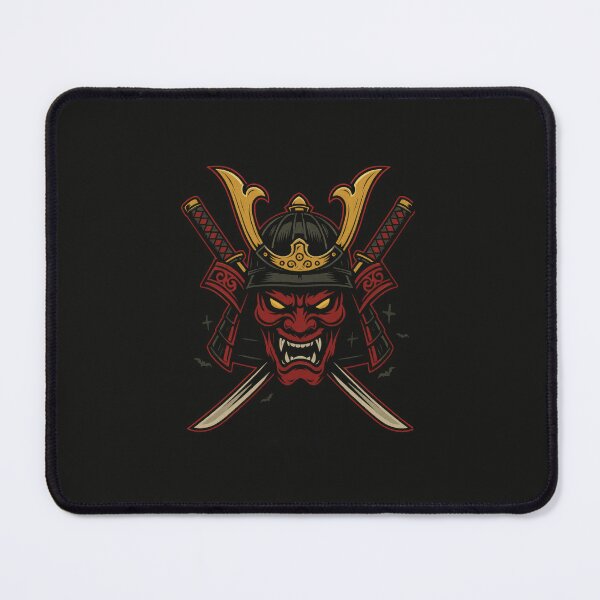 Item preview, Oni Samurai Mask with Swords designed and sold by Enea Kelo.