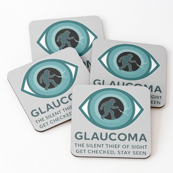 Item preview, Glaucoma: Silent Thief of Sight – Eye Health Awareness designed and sold by Eyepatch-Jacks.