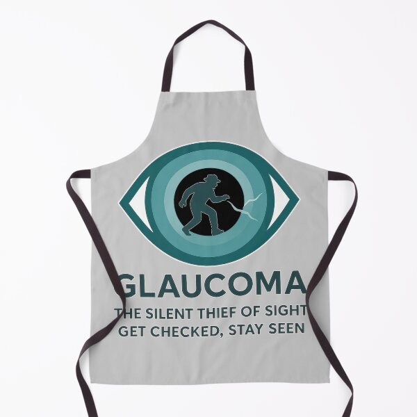 Item preview, Glaucoma: Silent Thief of Sight – Eye Health Awareness designed and sold by Eyepatch-Jacks.