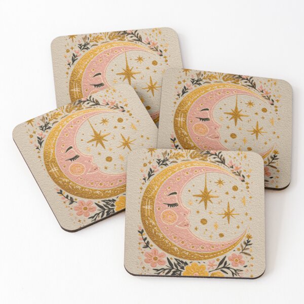Item preview, Whimsical Vintage Protection Moon designed and sold by scicilysimonee.