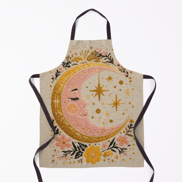 Item preview, Whimsical Vintage Protection Moon designed and sold by scicilysimonee.
