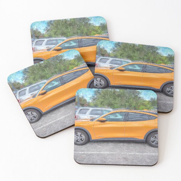 Item preview, 2024 Cyber Orange Ford Mustang Mach E Crossover X129 designed and sold by RichFrancoCars.