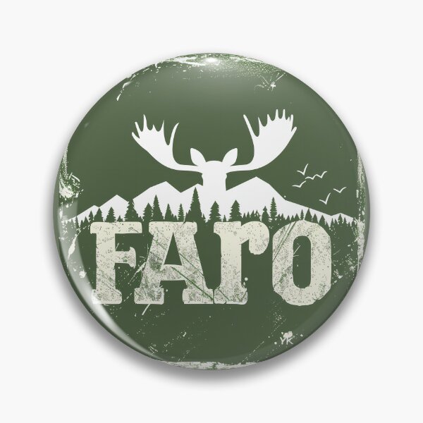 Item preview, Faro Yukon Moose Forest, Rustic Faro YK Nature, Yukon Territory Wildlife Art designed and sold by meganohm.