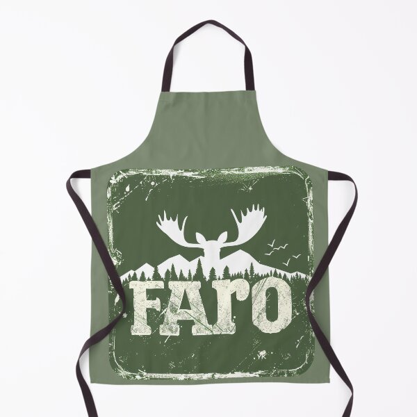 Item preview, Faro Yukon Moose Forest, Rustic Faro YK Nature, Yukon Territory Wildlife Art designed and sold by meganohm.
