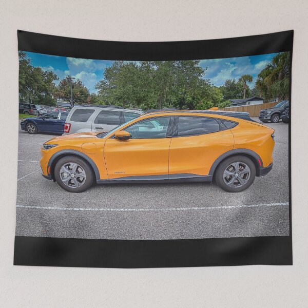Item preview, 2024 Cyber Orange Ford Mustang Mach E Crossover X131 designed and sold by RichFrancoCars.