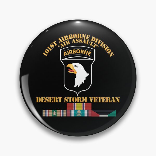 Artikelvorschau, Armee - 101. Luftlandedivision - Desert Storm Veteran X 300 entworfen und verkauft von Military Insignia Products.