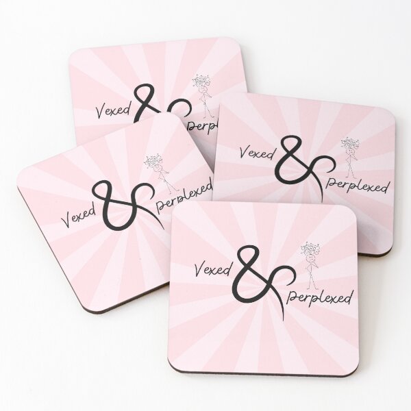 Item preview, Vexed & Perplexed – Funny Typography Stick Figure Design designed and sold by ChrisArnold.