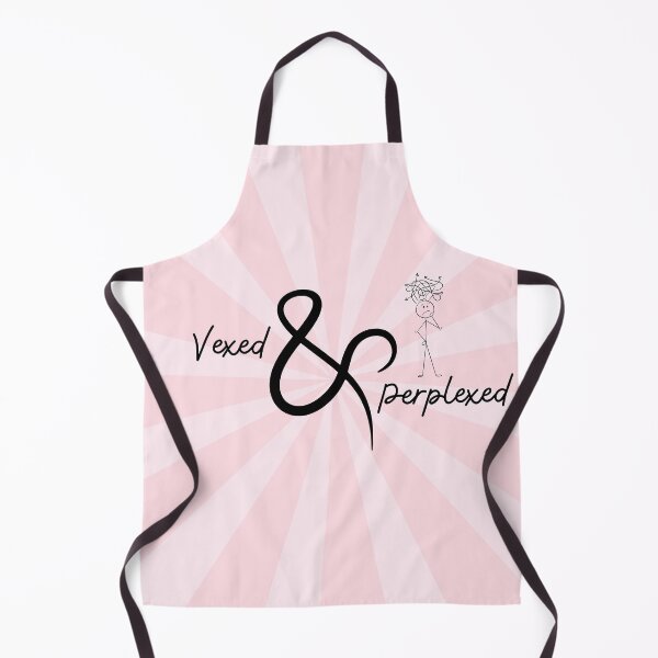 Item preview, Vexed & Perplexed – Funny Typography Stick Figure Design designed and sold by ChrisArnold.