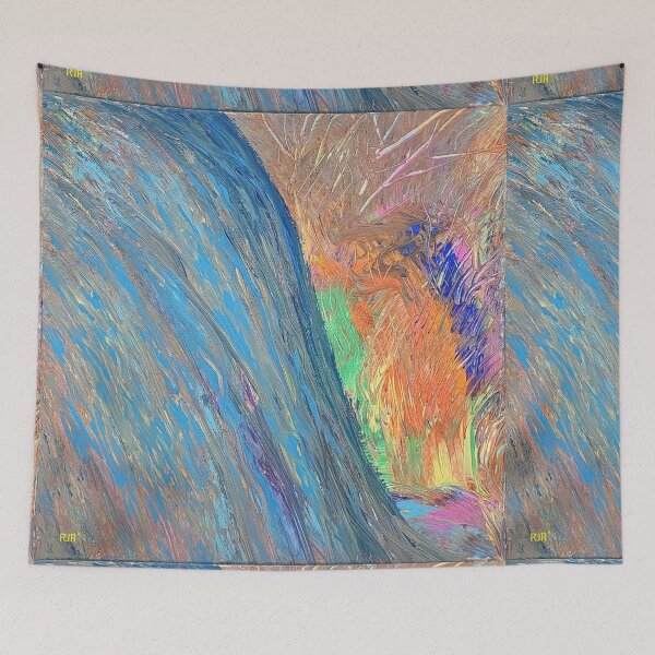 Item preview, Beyond the Waterfall designed and sold by Robert Regenold's Art Shop.