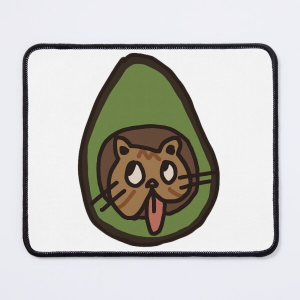 Item preview, Avocado Cat HEAD designed and sold by mikamultimedia.