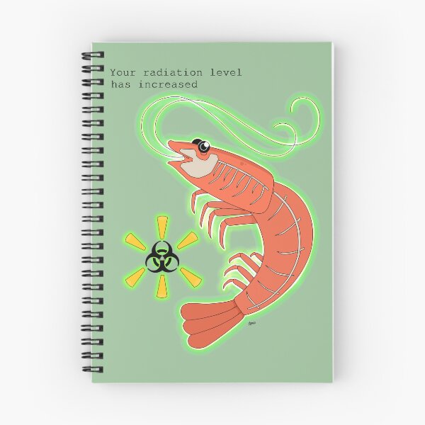 Item preview, Radiation Shrimp Sticker designed and sold by LittleRockArt.