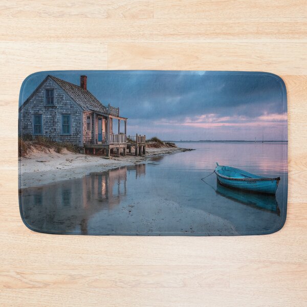 Item preview, Cape Cod Coastal Cottage at Dusk designed and sold by daila70.