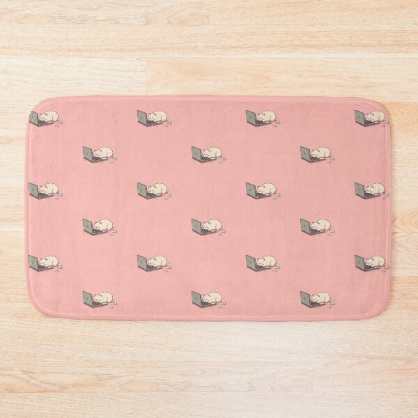 Item preview, Funny Kawaii Cat on Laptop designed and sold by mariaben33.