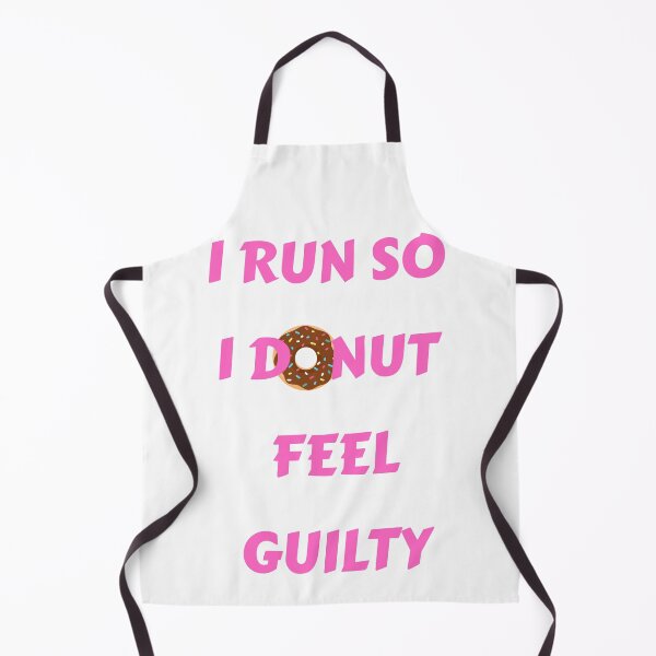 Item preview, I Run So I Donut Feel Guilty | Funny Running Donut Shirt designed and sold by GiggleDesign.