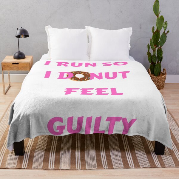 Item preview, I Run So I Donut Feel Guilty | Funny Running Donut Shirt designed and sold by GiggleDesign.