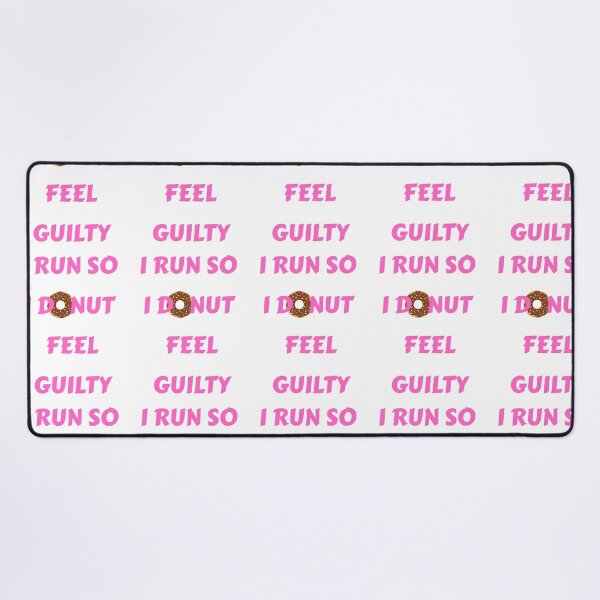 Item preview, I Run So I Donut Feel Guilty | Funny Running Donut Shirt designed and sold by GiggleDesign.