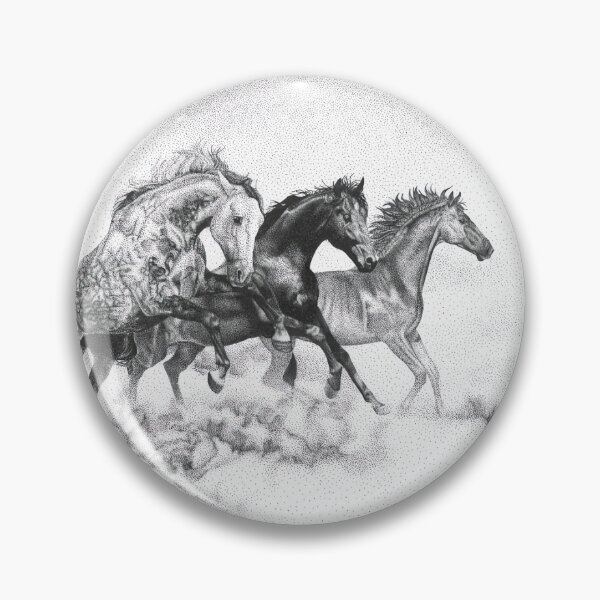 Item preview, Mustangs designed and sold by Cora Worthington Art.