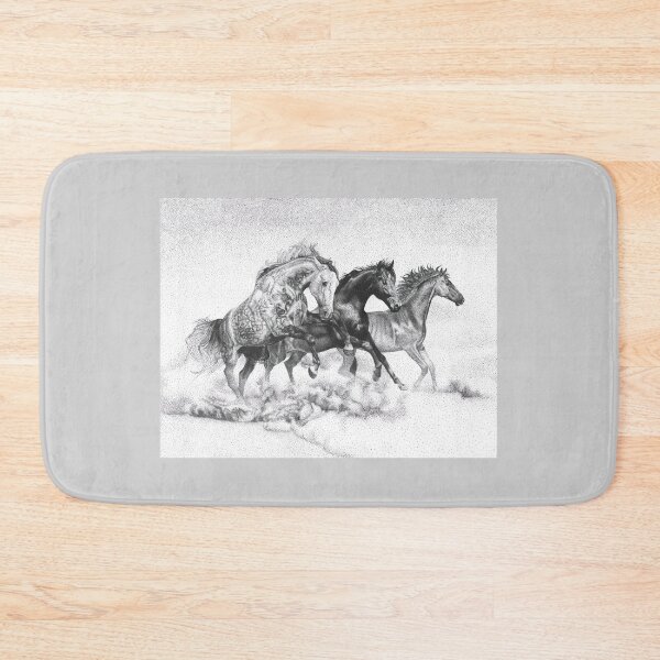 Item preview, Mustangs designed and sold by Cora Worthington Art.