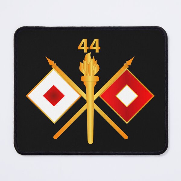 Item preview, Army - 44th Signal Batalion w Unit Number - Branch wo Txt designed and sold by Military Insignia Products.