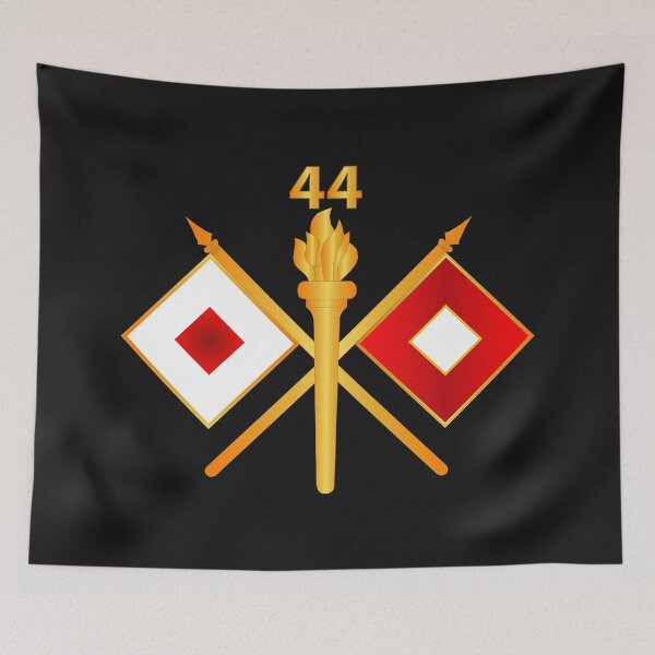 Item preview, Army - 44th Signal Batalion w Unit Number - Branch wo Txt designed and sold by Military Insignia Products.