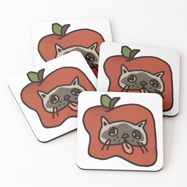 Item preview, Apple Cat HEAD designed and sold by mikamultimedia.