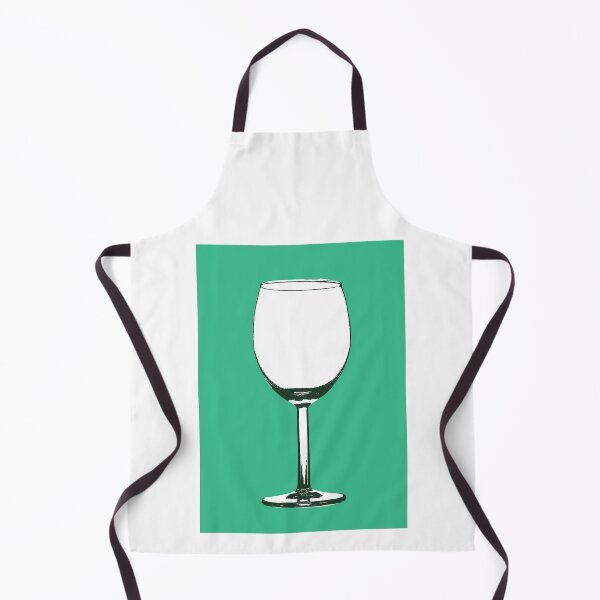 Item preview, Empty Wine Glass on Green designed and sold by Type, Wine, etc..