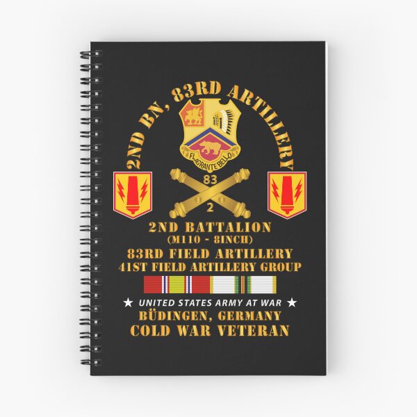 Item preview, Army - 2nd Bn 83rd Artillery - 41st FA Gp - Budingen Germany w COLD SVC designed and sold by Military Insignia Products.