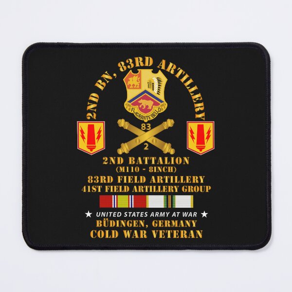 Item preview, Army - 2nd Bn 83rd Artillery - 41st FA Gp - Budingen Germany w COLD SVC designed and sold by Military Insignia Products.