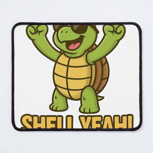Item preview, Funny Turtle Meme – Cool Cartoon “Shell Yeah!” Design designed and sold by DMSdesigns1.