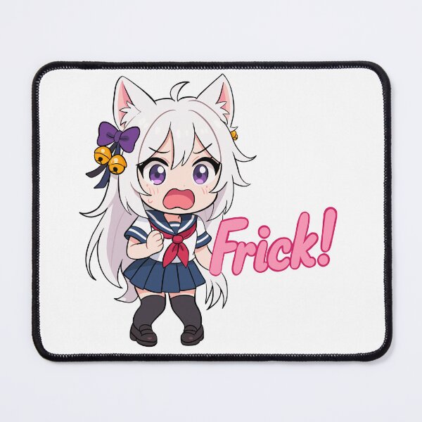 Item preview, Filian Fullbody Chibi Design Sticker "Frick!" designed and sold by Fresh Oshi Pressed.
