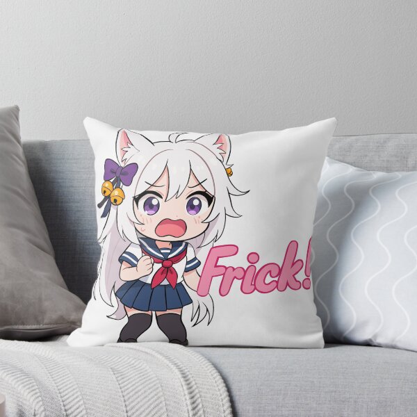 Item preview, Filian Fullbody Chibi Design Sticker "Frick!" designed and sold by Fresh Oshi Pressed.