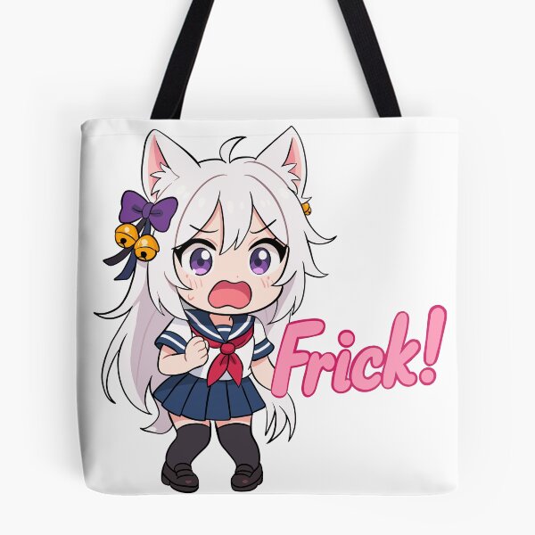 Item preview, Filian Fullbody Chibi Design Sticker "Frick!" designed and sold by Fresh Oshi Pressed.