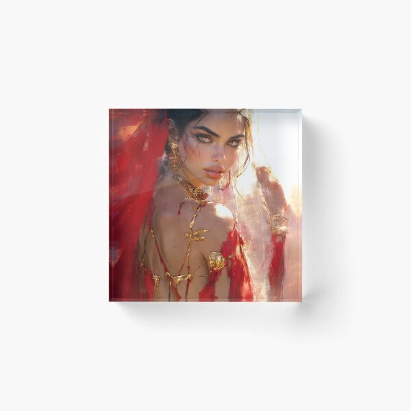 Item preview, Girl with red dress designed and sold by Serge-art.
