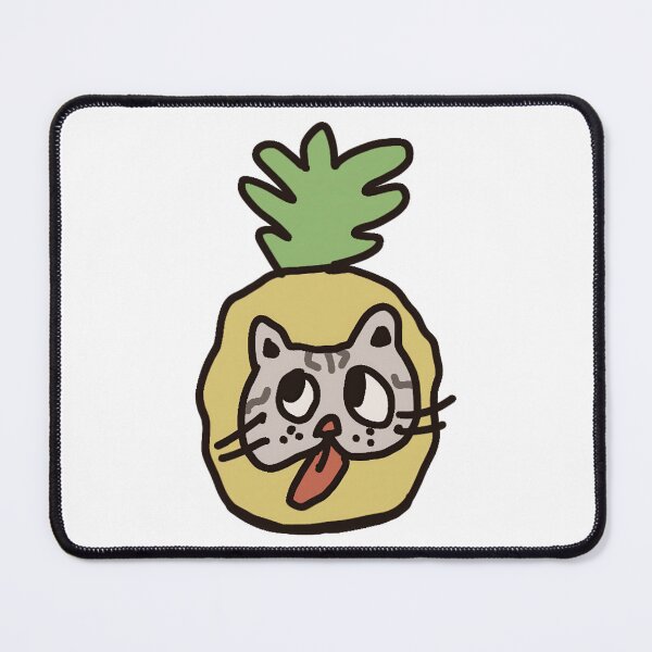 Item preview, Pineapple Cat HEAD designed and sold by mikamultimedia.