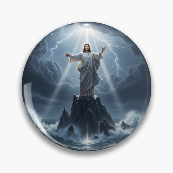 Item preview, Jesus in the ocean designed and sold by JesusClub.