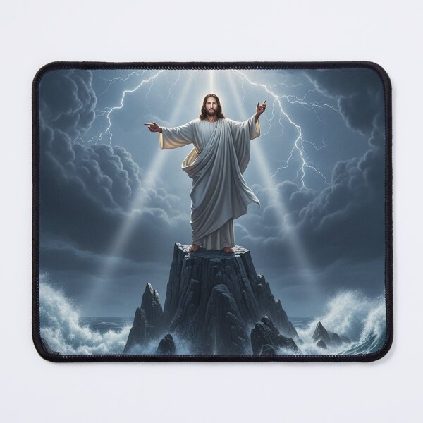 Item preview, Jesus in the ocean designed and sold by JesusClub.