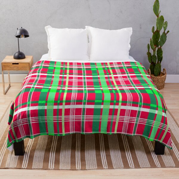 Item preview, Christmas Stripe Plaid Seamless Repeat designed and sold by Sharon Schwalbe.