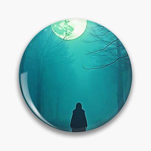 Item preview, Spooky Full Moon Night Design designed and sold by Health And Fitness Posts e-Store.