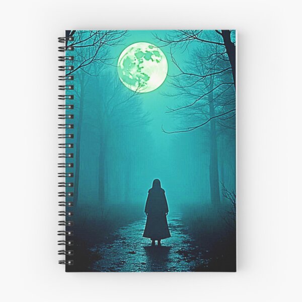 Item preview, Spooky Full Moon Night Design designed and sold by Health And Fitness Posts e-Store.