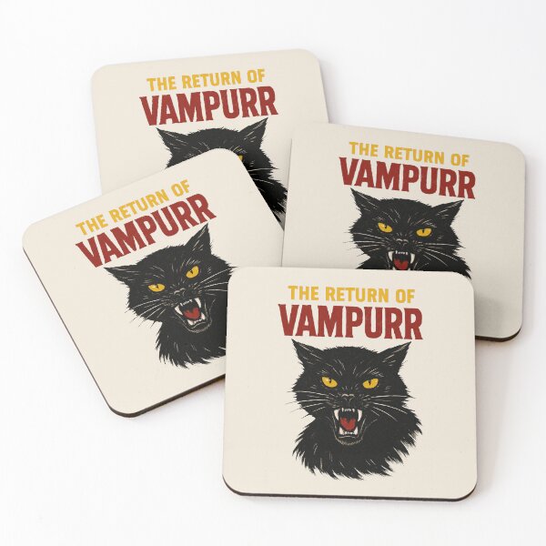 Item preview, The Return of Vampurr Black Cat designed and sold by Enea Kelo.