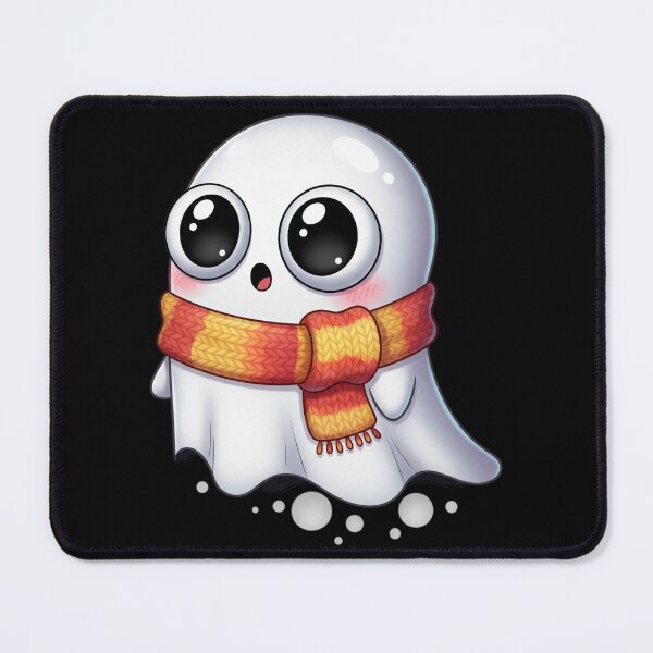Item preview, Autumn Ghost | Cozy, Whimsical, and Spookily Seasonal Halloween Graphic designed and sold by Tw1nsAIArt.